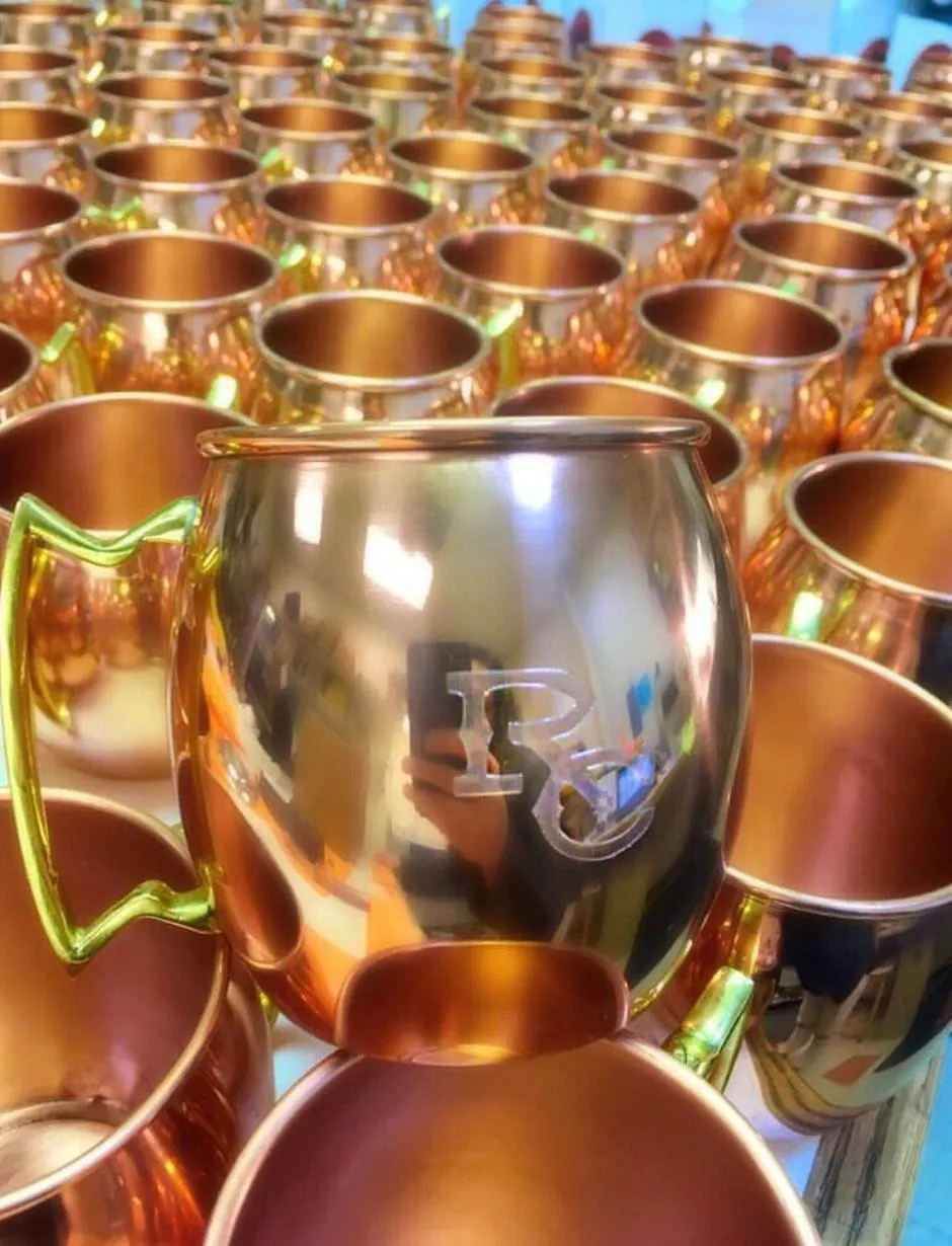 Copper Mugs: The Ranch at Rock Creek Logo