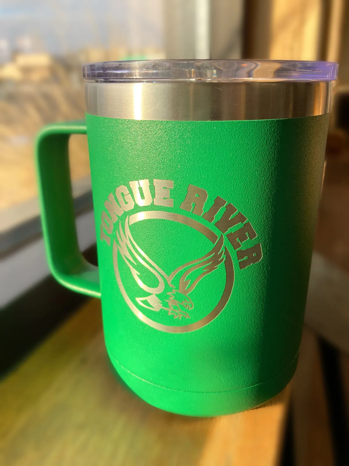 15oz Green - Logo