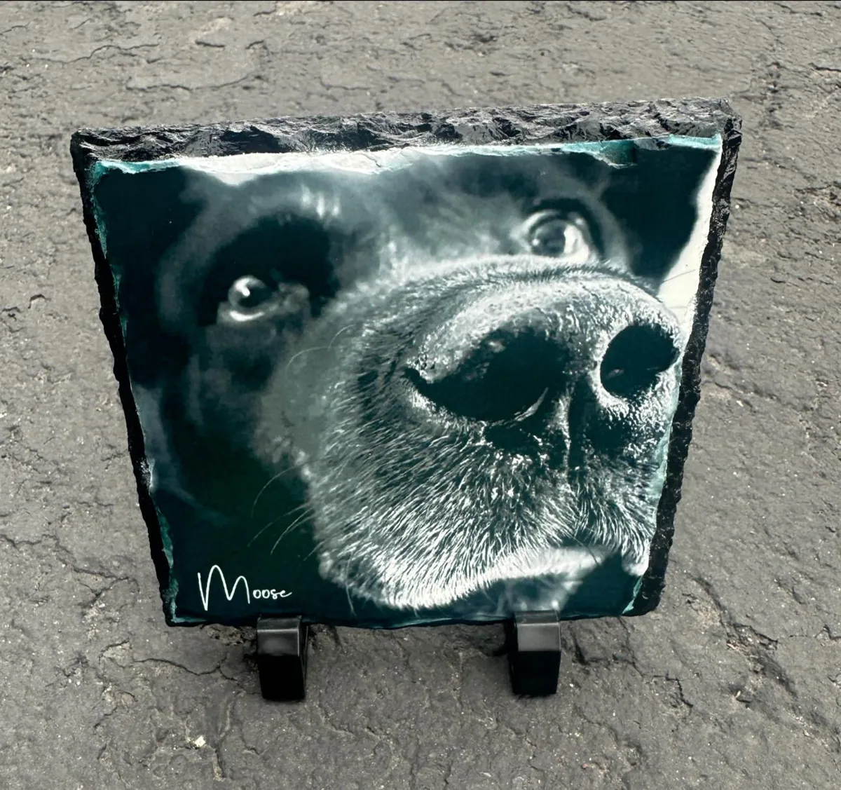 Slate Photo: Personalized with a special photo and text