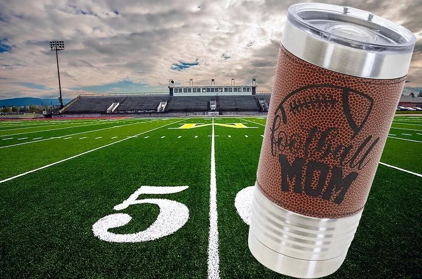 20 oz Leather Tumblers, example 5 from the All American Trophy shop