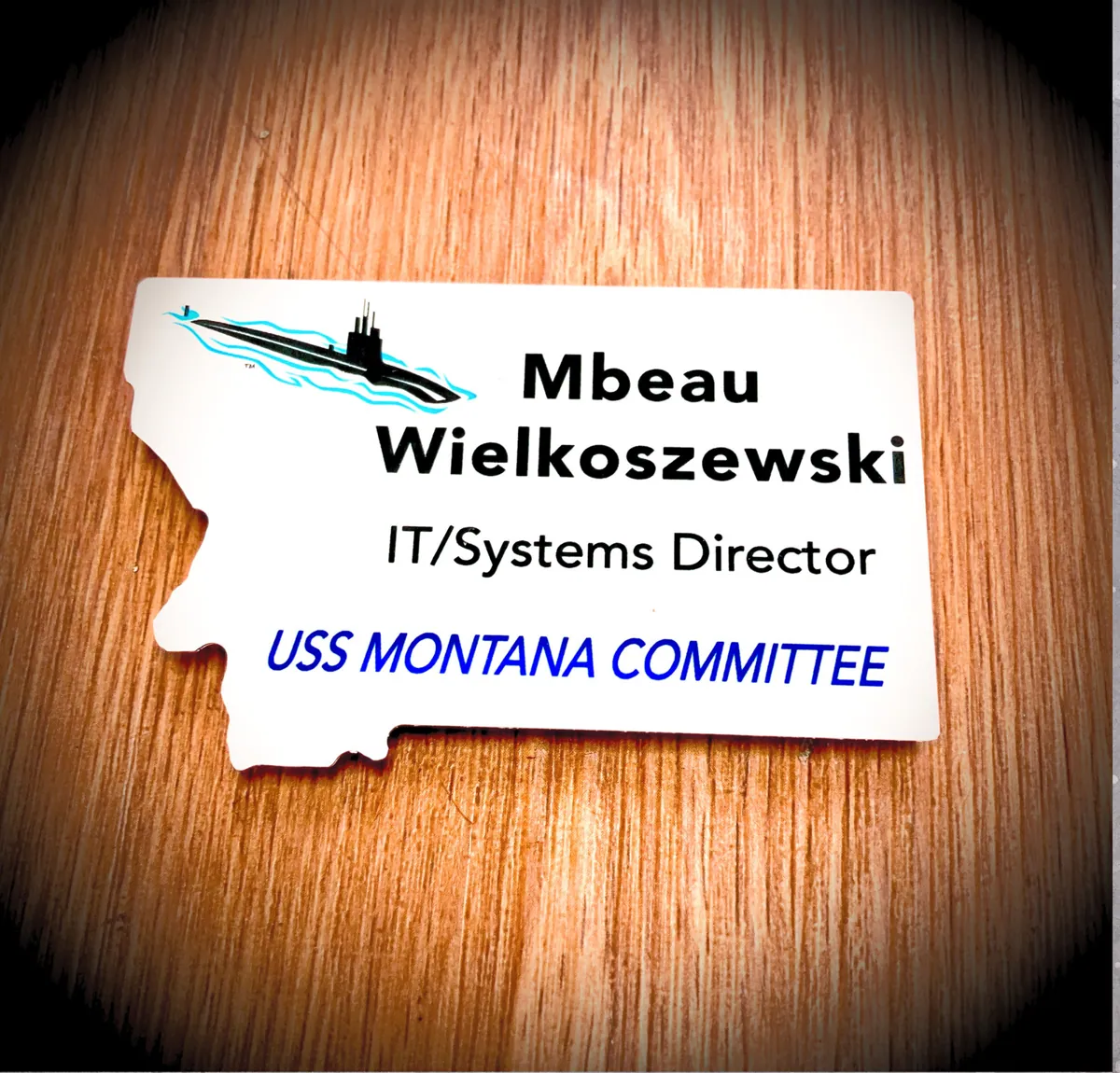 White Metal Montana: Full Color Logo
Magnetic Back